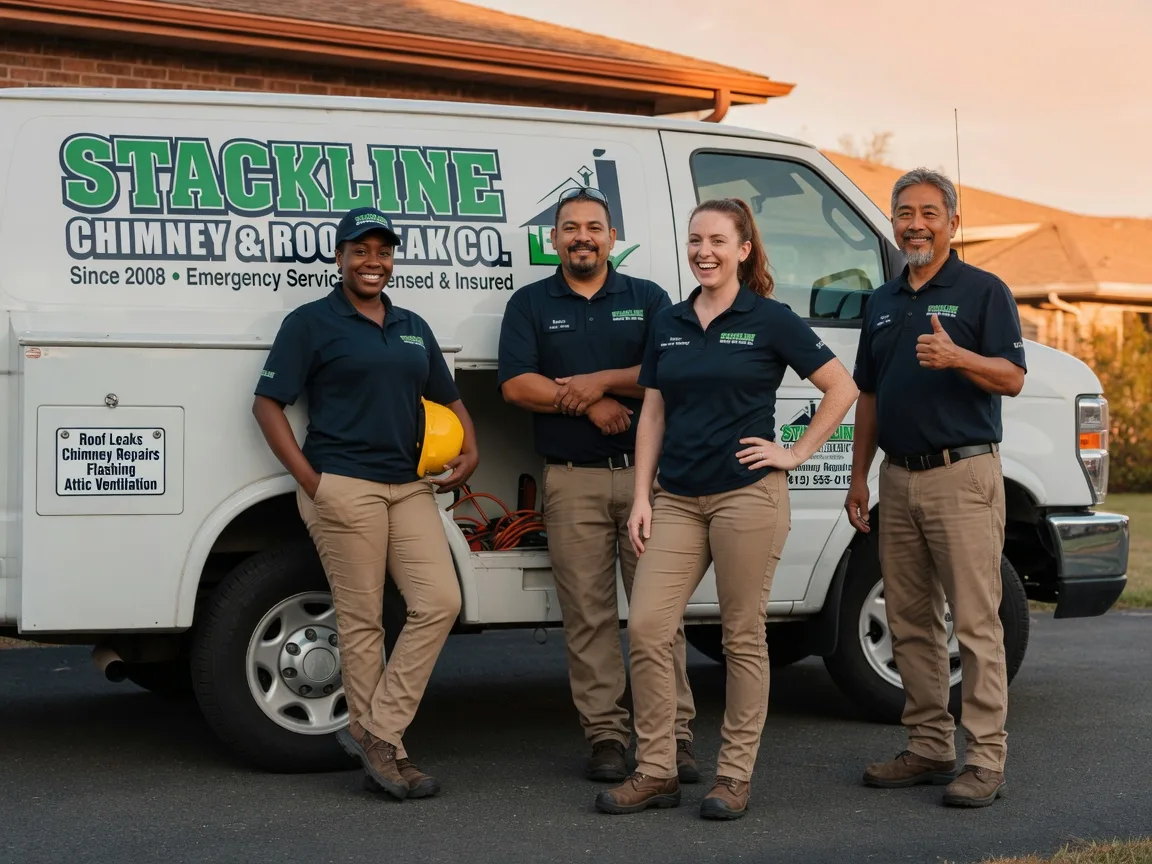 Chimney flashing repair company in Armstrong, IL